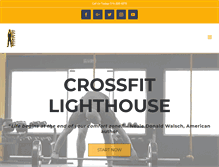 Tablet Screenshot of crossfitlighthouse.com